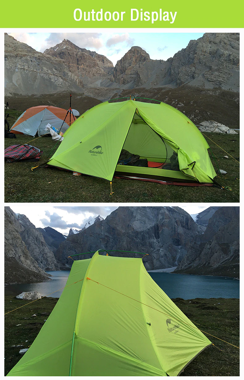 Cheap Goat Tents  Camping Tent Ultralight Nylon Waterproof 3 Season Tent Outdoor Hiking 1