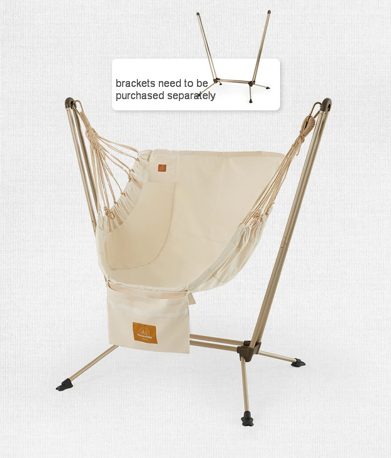 Cheap Goat Tents  Cotton Canvas Swing Outdoor Hanging Chair Portable Camping Adult Hammock Children Hammocks Bearing 150kg Oil