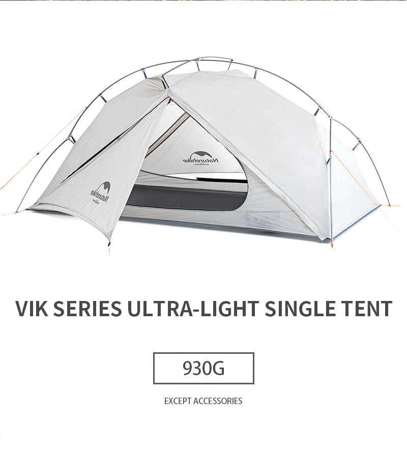 Cheap Goat Tents New Vik Series 1 Person 2 Person Tent Ultralight Camping Tent Breathable 15d Nylon Aluminum Tent Pole Give Floor Mats