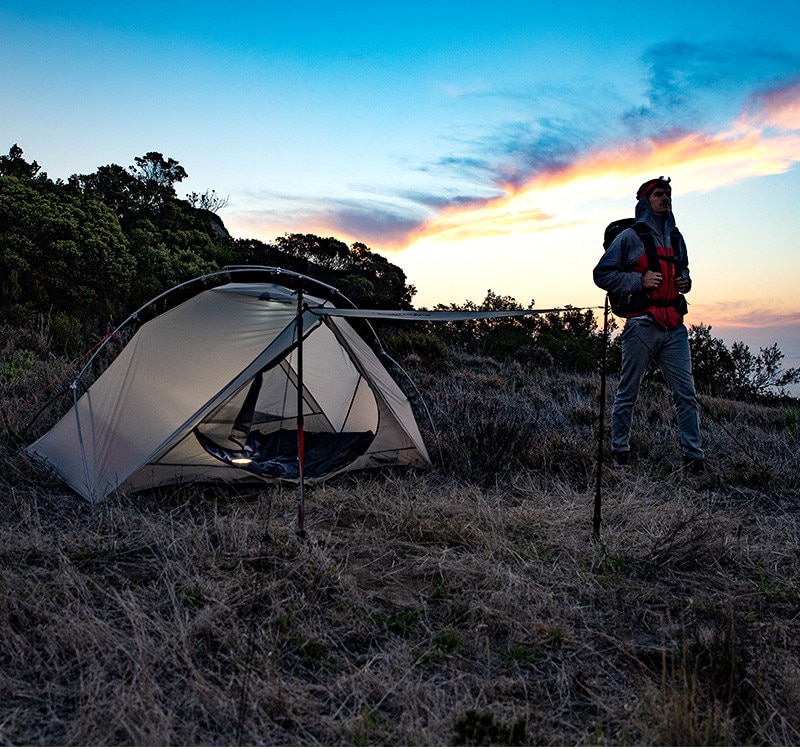 Cheap Goat Tents  New Vik Series 1 Person 2 Person Tent Ultralight Camping Tent Breathable 15d Nylon Aluminum Tent Pole Give Floor Mats