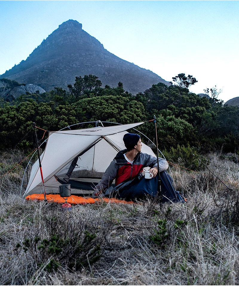Cheap Goat Tents  New Vik Series 1 Person 2 Person Tent Ultralight Camping Tent Breathable 15d Nylon Aluminum Tent Pole Give Floor Mats