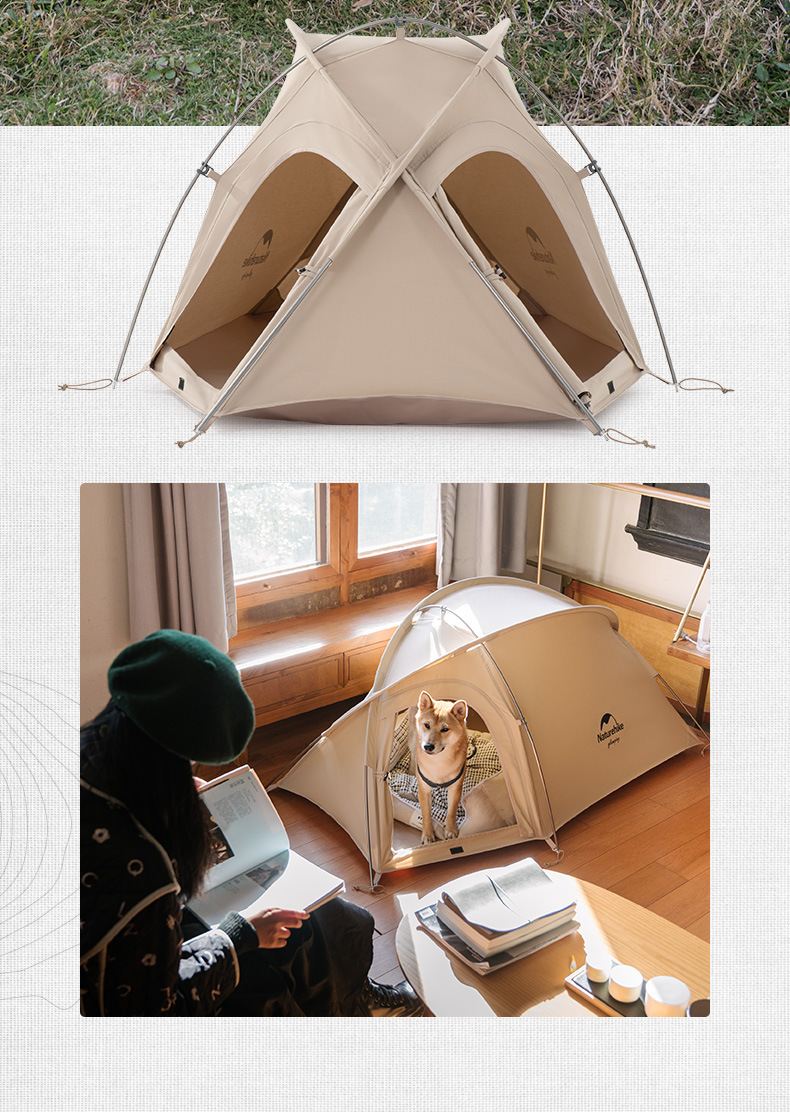 Cheap Goat Tents  Nh Hiby Pet Tent House Cat Bed Outdoor Indoor Portable Dog Puppy Cotton Tent For Camping Nh21zp011
