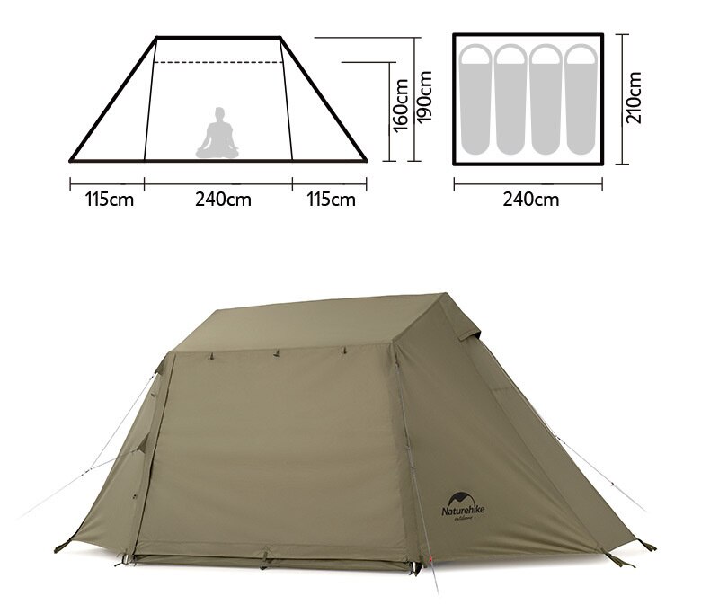 Cheap Goat Tents  Ridge Tent Village 5.0 Tent For 3