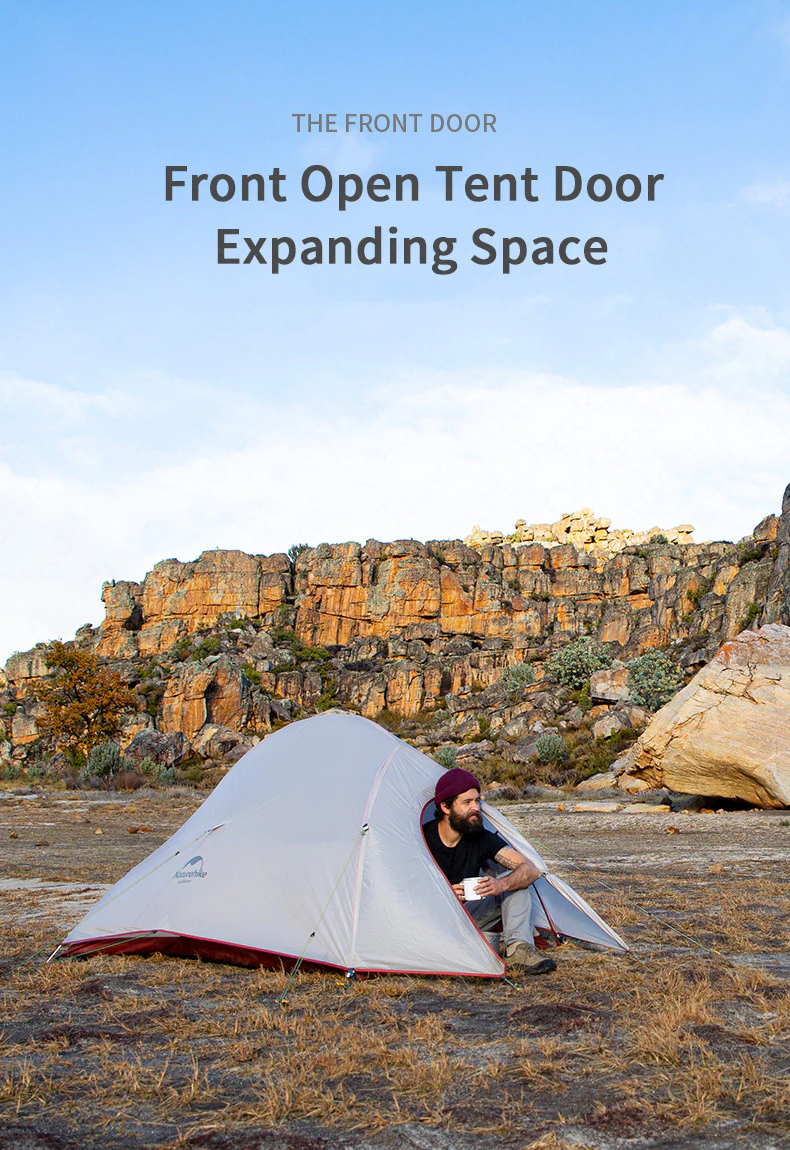 Cheap Goat Tents  Tent Upgrade Cloud Up 1 2 3 Persons Camping Tent Outdoor 20d Silicone Ultralight Tent With Free Mat Nh17t001