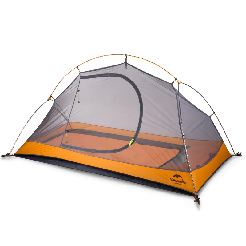 Cheap Goat Tents  Tent Winter Nylon Waterproof 1 Person Tent Ultralight Backpacking Hiking Tent Awning Cycling Single Camping Tent