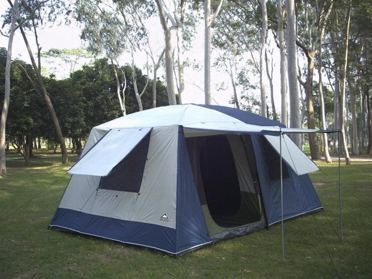 Cheap Goat Tents New Arrival Two Bedroom Ultarlarge Waterproof Windproof Professional Double Layer Camping Tent Sun Shelter Barraca