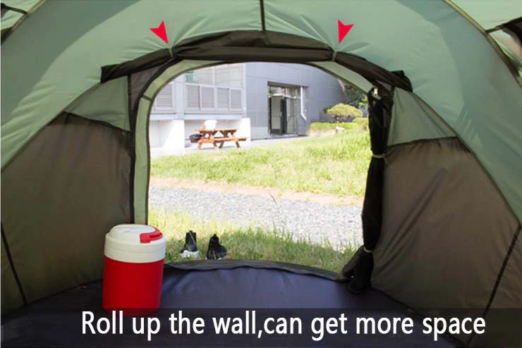 Cheap Goat Tents New Style Pop Up Ultralarge 4~5 Person Fully Automatic Speed Open With Mosquito Net Outdoor Camping Beach Tent Sun Shelter