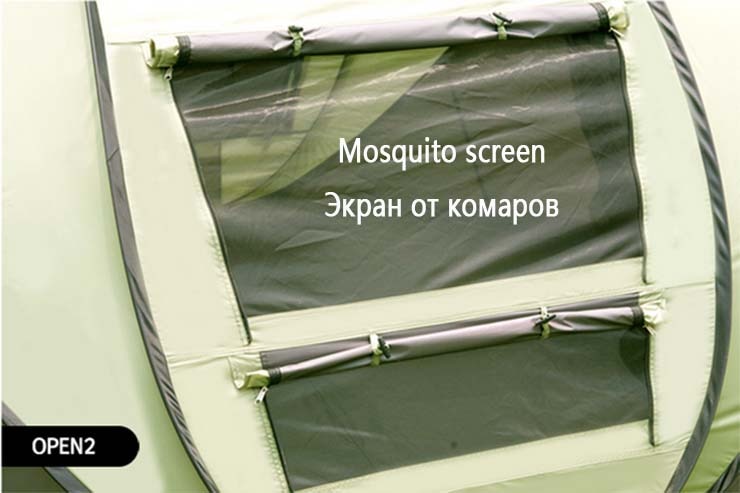 Cheap Goat Tents New Style Pop Up Ultralarge 4~5 Person Fully Automatic Speed Open With Mosquito Net Outdoor Camping Beach Tent Sun Shelter