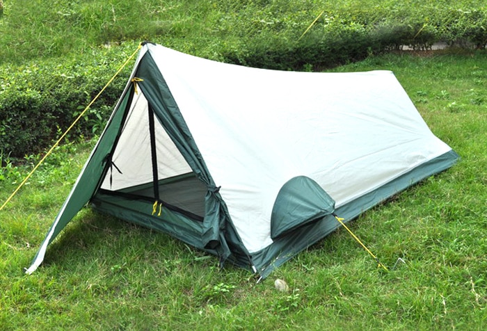 Cheap Goat Tents New Ultralight Tent Portable 1 Person Single Tents Bivvy Uv Protection Waterproof Tents 4 Seasons Camping Outdoor Tent For Beach