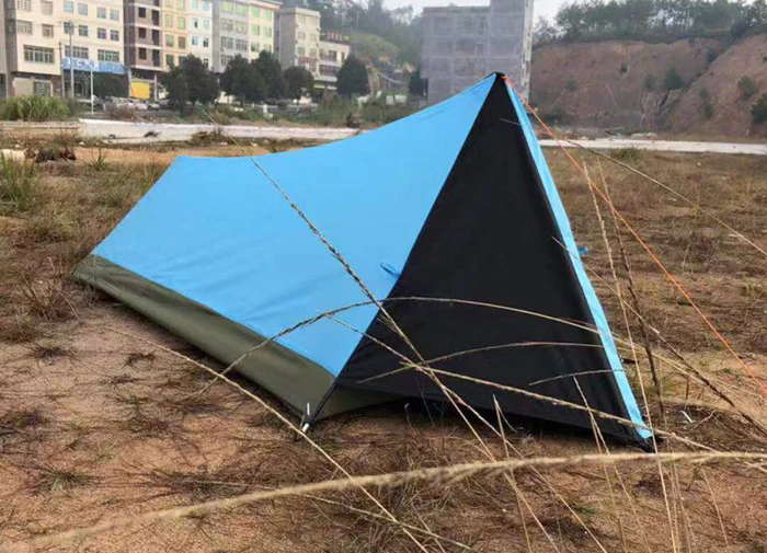 Cheap Goat Tents New Ultralight Tent Portable 1 Person Single Tents Bivvy Uv Protection Waterproof Tents 4 Seasons Camping Outdoor Tent For Beach
