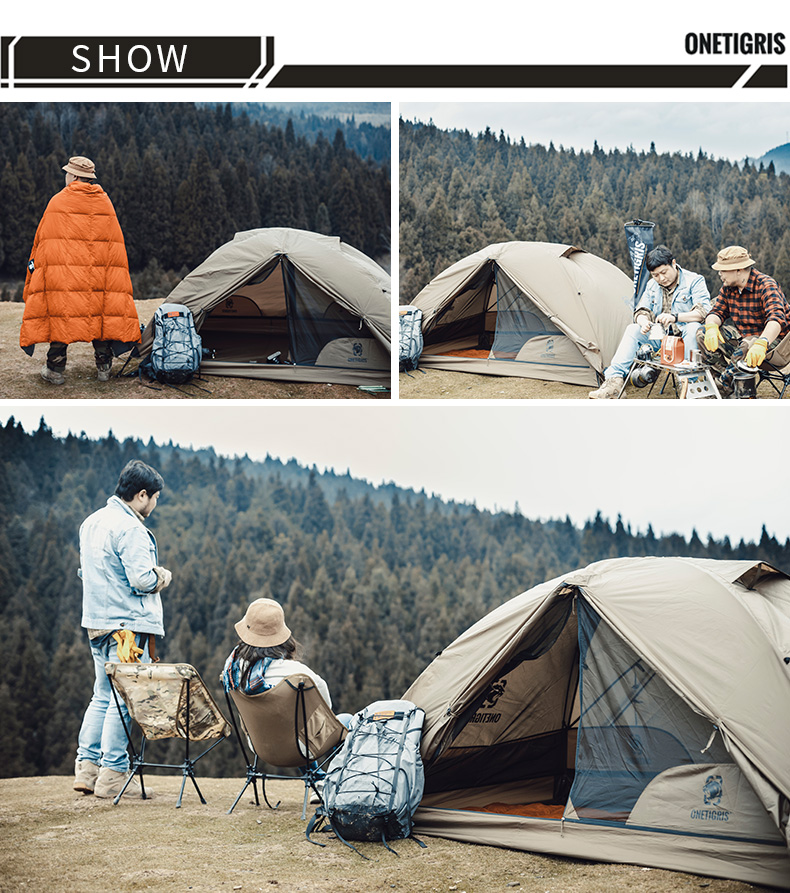 Cheap Goat Tents One Tiger Outdoor Double Tent Inspiration Mountaineering Hiking Beach Camping Park Leisure Portable Bracket Camp