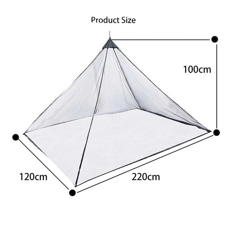 Cheap Goat Tents Outdoor Army Green Black Camping Mosquito Net Backpacking Tent Vents Mesh Anti Mosquito Net Tent Double Tent Inner For Summer