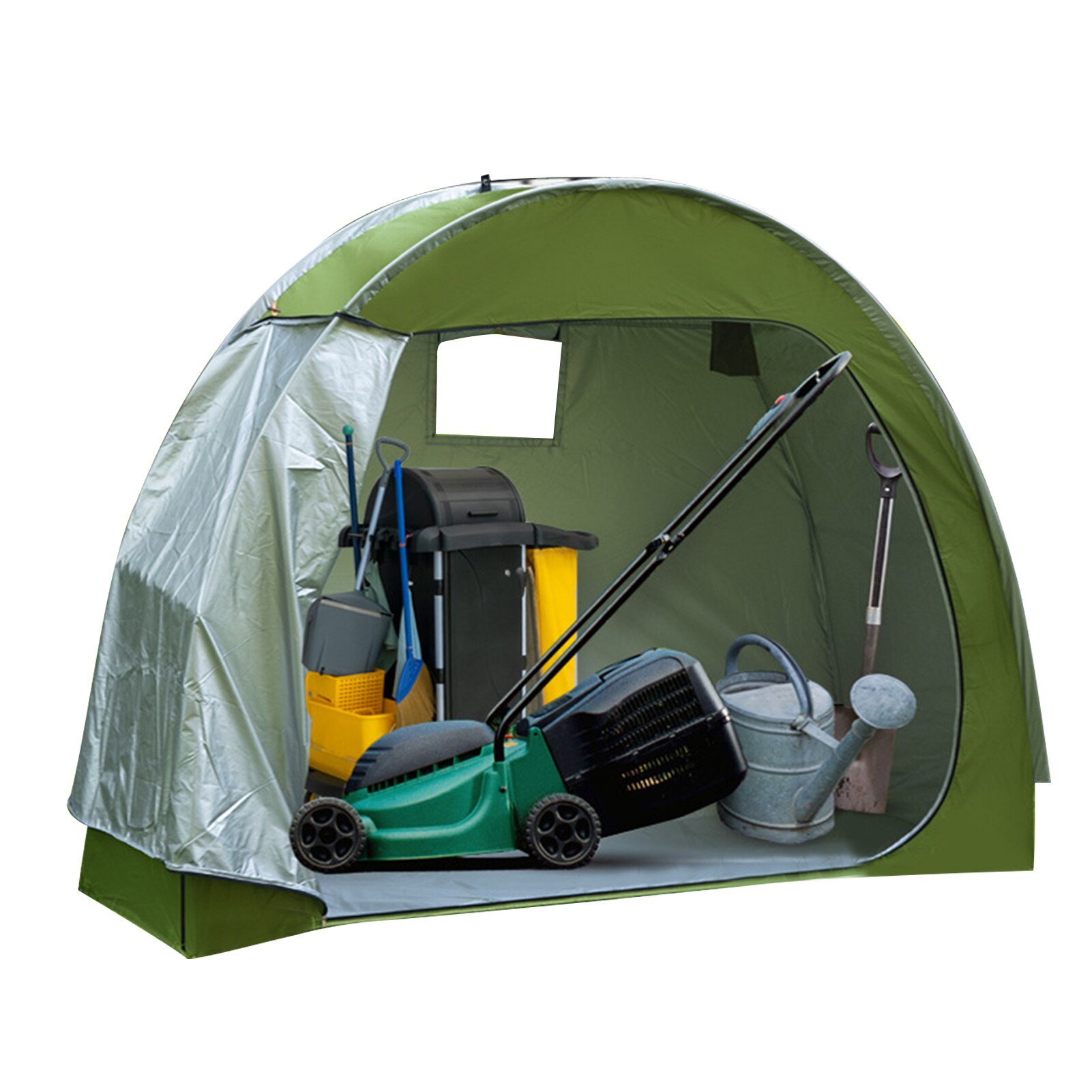 Cheap Goat Tents Outdoor Bike Shed Storage Tent Waterproof Dustproof Heavy Duty Oxford Storage Tents For Bikes Lawn Mower Garden Tools