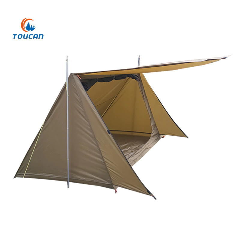 Cheap Goat Tents Outdoor Camping Hiking 3 Season Ultralight Tent Portable Two Person Shelter Without Pole