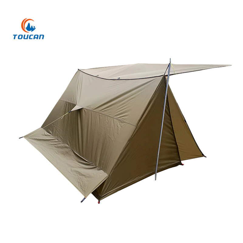 Cheap Goat Tents Outdoor Camping Hiking 3 Season Ultralight Tent Portable Two Person Shelter Without Pole