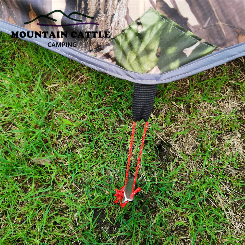 Cheap Goat Tents Outdoor Camping Hot Tent Ultralight Teepee 160cm Solo Trip Canopy With Flue Pipe Window Includes Stove Jack