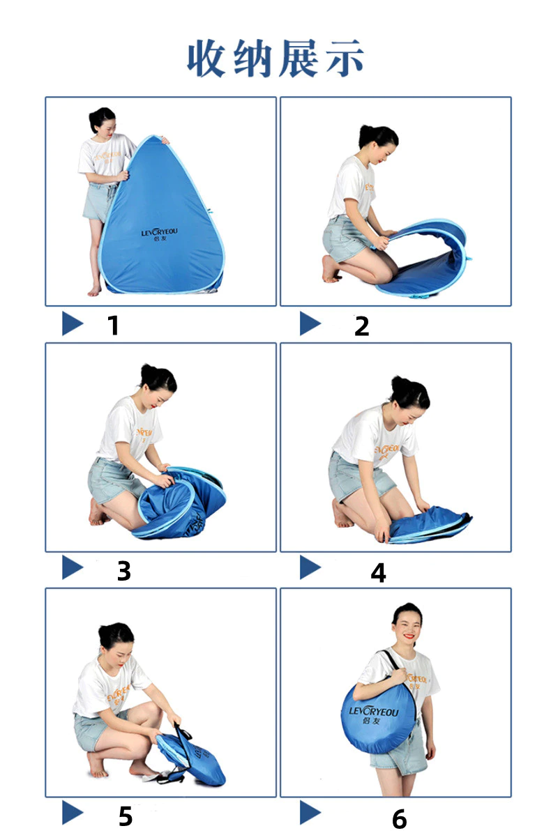 Cheap Goat Tents Outdoor Camping Tent Portable Shower Bath Changing Fitting Room Rain Shelter Single Camping Beach Privacy Toilet Fishing Tents