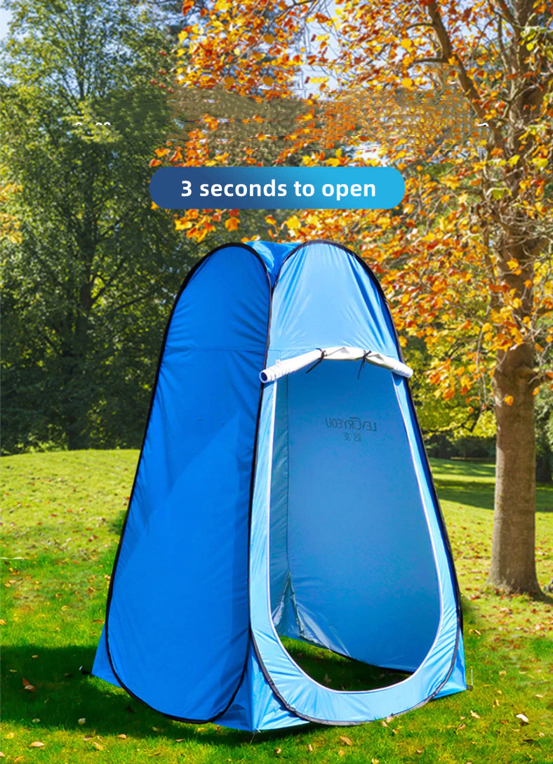 Cheap Goat Tents Outdoor Camping Tent Portable Shower Bath Changing Fitting Room Rain Shelter Single Camping Beach Privacy Toilet Fishing Tents