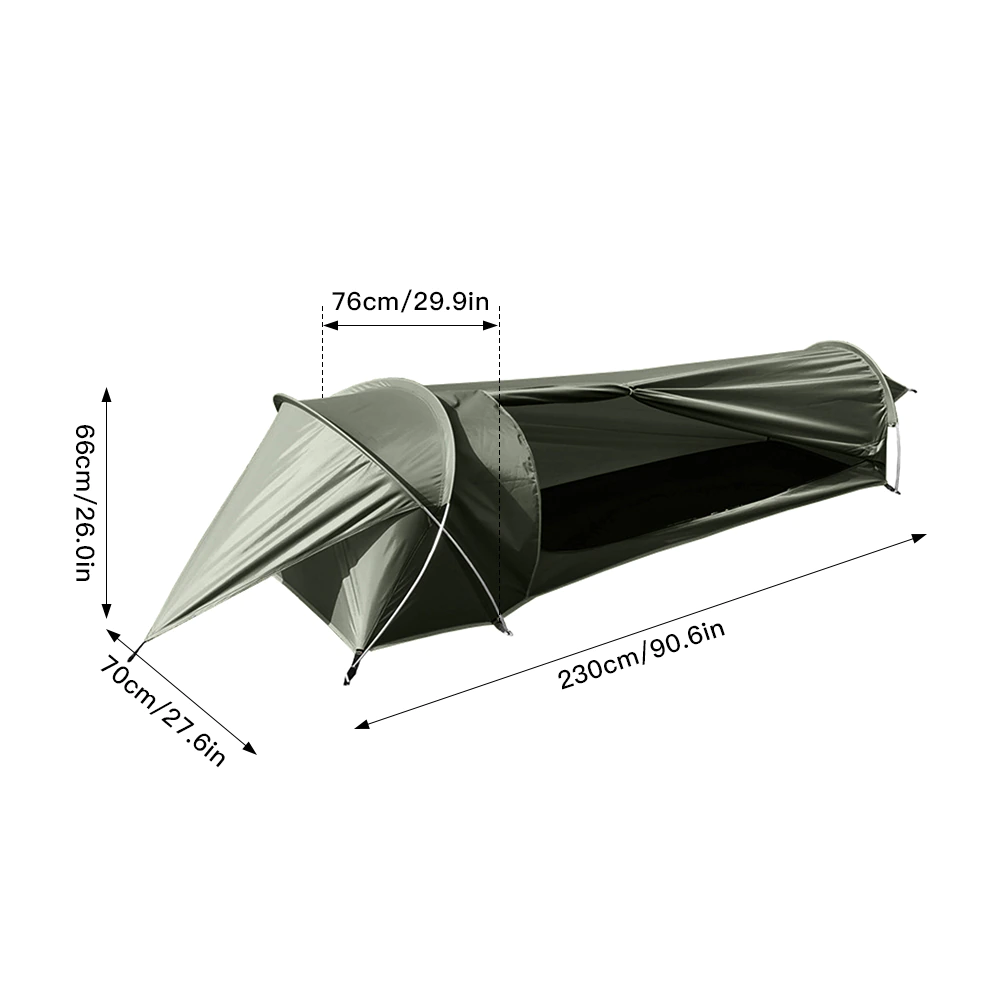 Cheap Goat Tents Outdoor Camping Tent Portable Ultralight Single Person Tent 210d Oxford Waterproof Mesh Window Tents For Backpacking Hiking