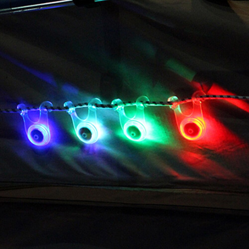 Cheap Goat Tents Outdoor Camping Warning Lamp String Rope Guard Lights Waterproof Led Tent Travelling Easy Carrying Portable Parts