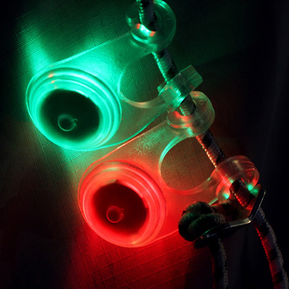 Cheap Goat Tents Outdoor Camping Warning Lamp String Rope Guard Lights Waterproof Led Tent Travelling Easy Carrying Portable Parts