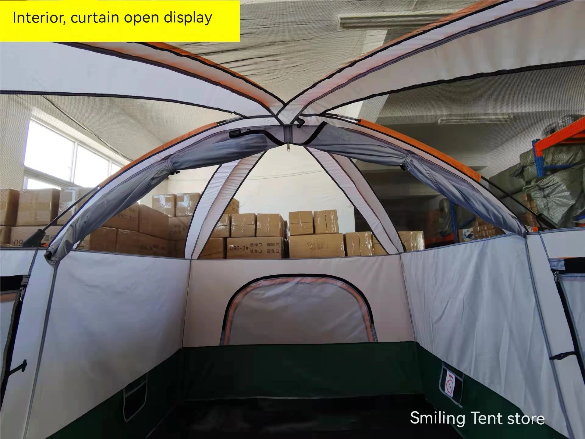 Cheap Goat Tents Outdoor Camping With 2 Bedrooms And 1 Living Room Big Tent 8