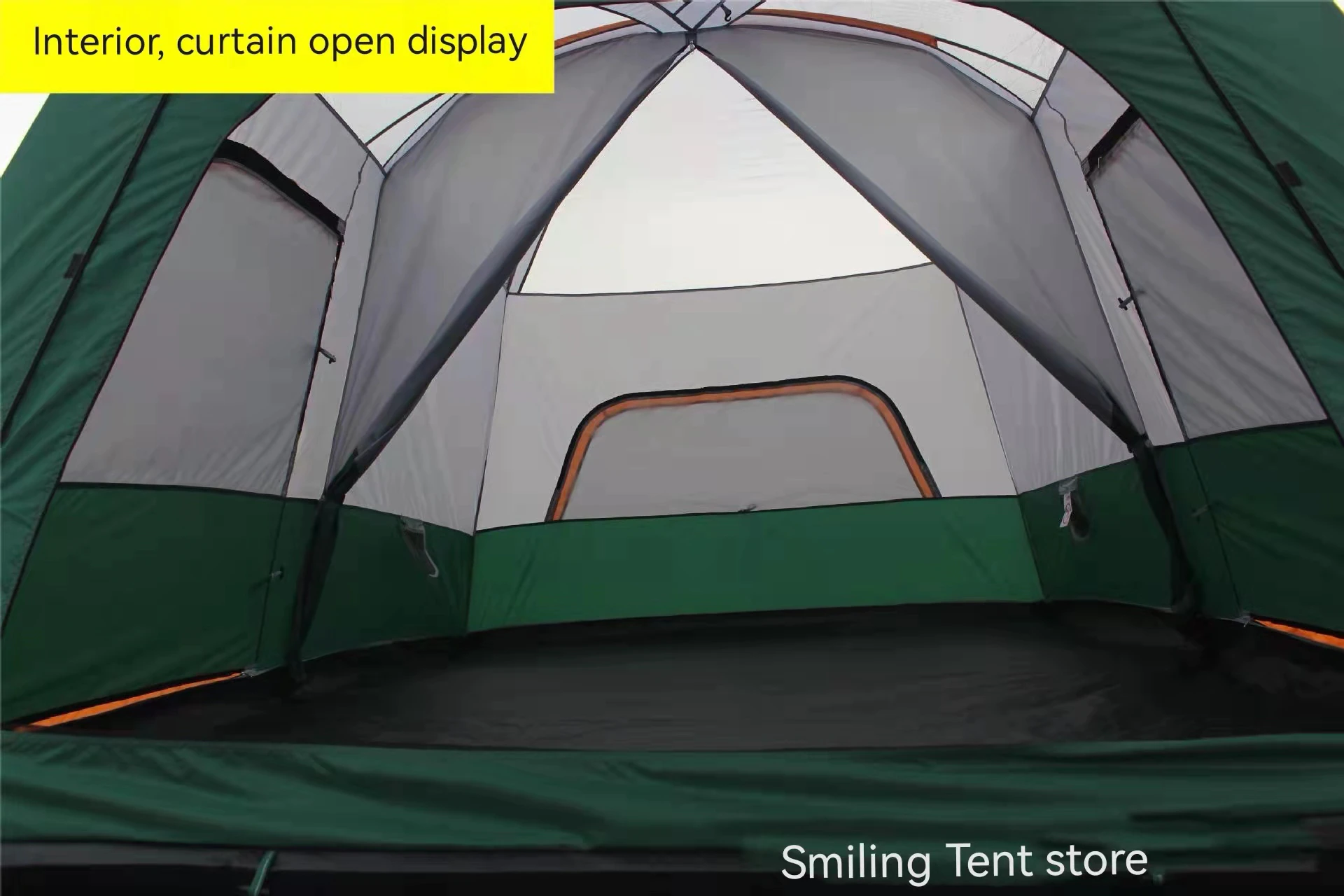 Cheap Goat Tents Outdoor Camping With 2 Bedrooms And 1 Living Room Big Tent 8