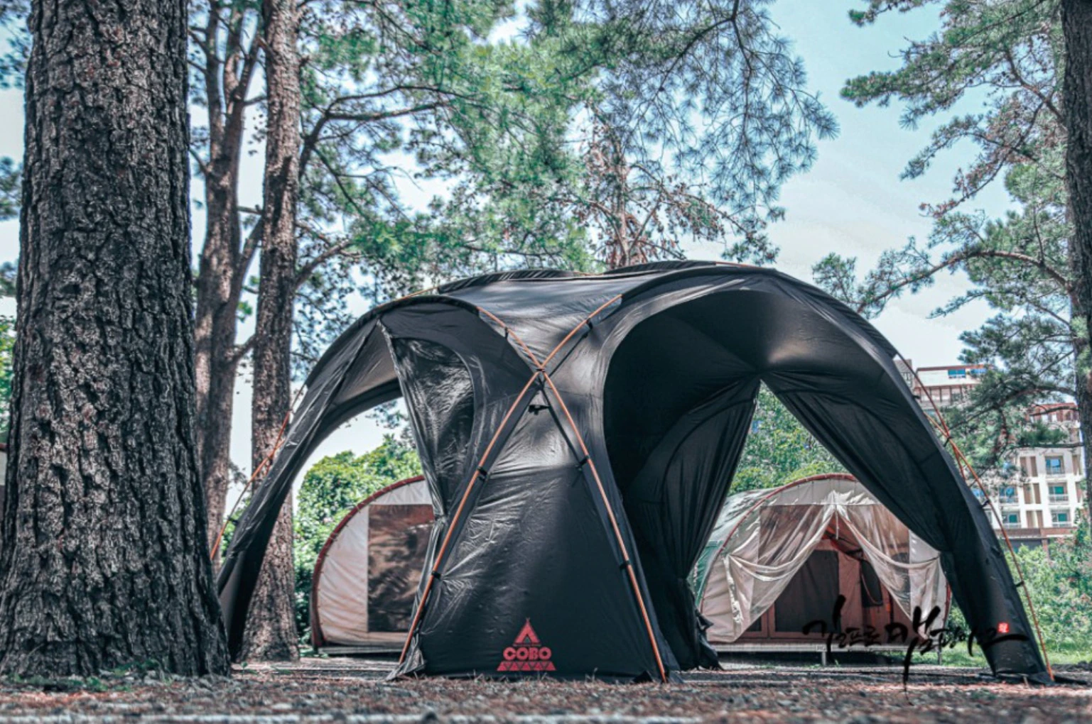 Cheap Goat Tents Outdoor Convenient Folding Octagonal Tent Thickened Awning Camp Outdoor Picnic Rainproof And Mosquito Proof Camping Equipment