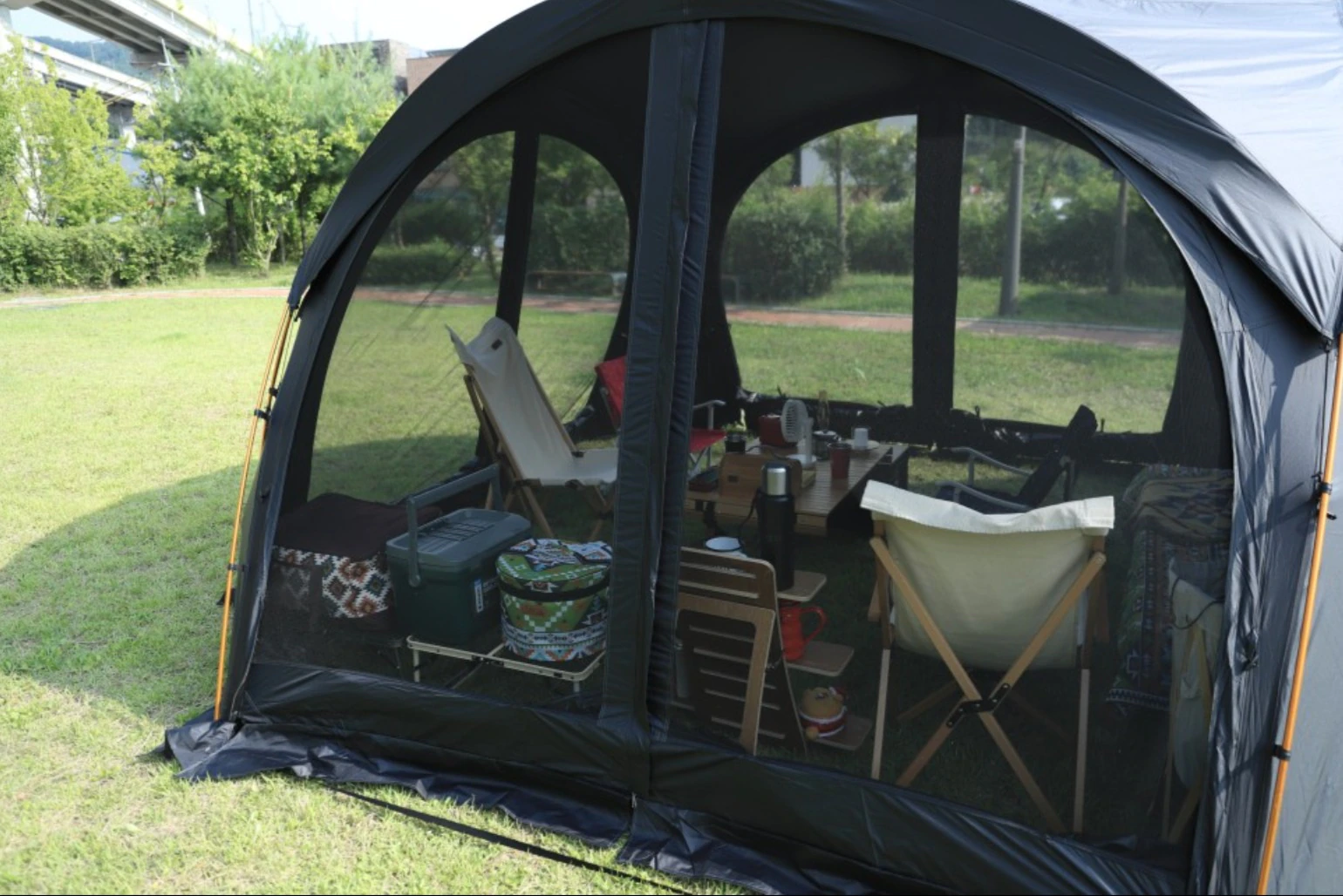 Cheap Goat Tents Outdoor Convenient Folding Octagonal Tent Thickened Awning Camp Outdoor Picnic Rainproof And Mosquito Proof Camping Equipment