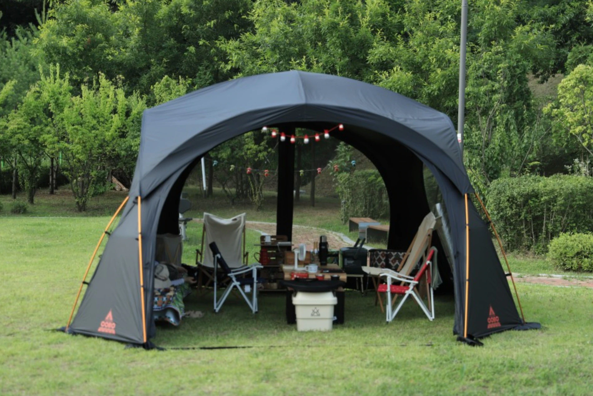 Cheap Goat Tents Outdoor Convenient Folding Octagonal Tent Thickened Awning Camp Outdoor Picnic Rainproof And Mosquito Proof Camping Equipment