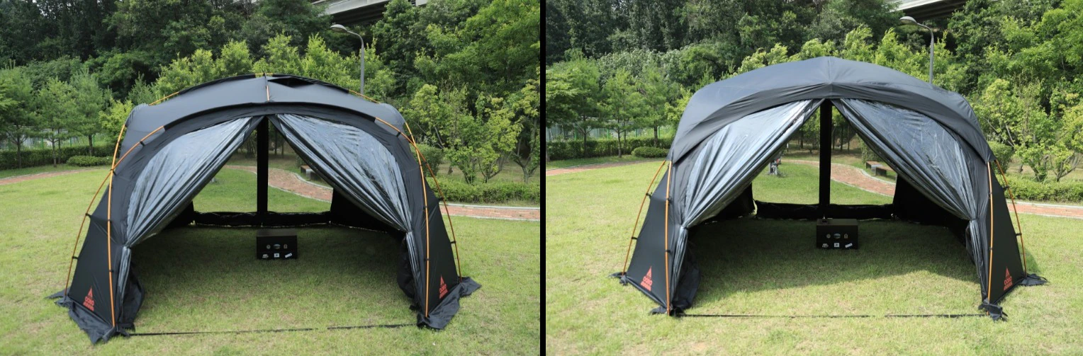 Cheap Goat Tents Outdoor Convenient Folding Octagonal Tent Thickened Awning Camp Outdoor Picnic Rainproof And Mosquito Proof Camping Equipment