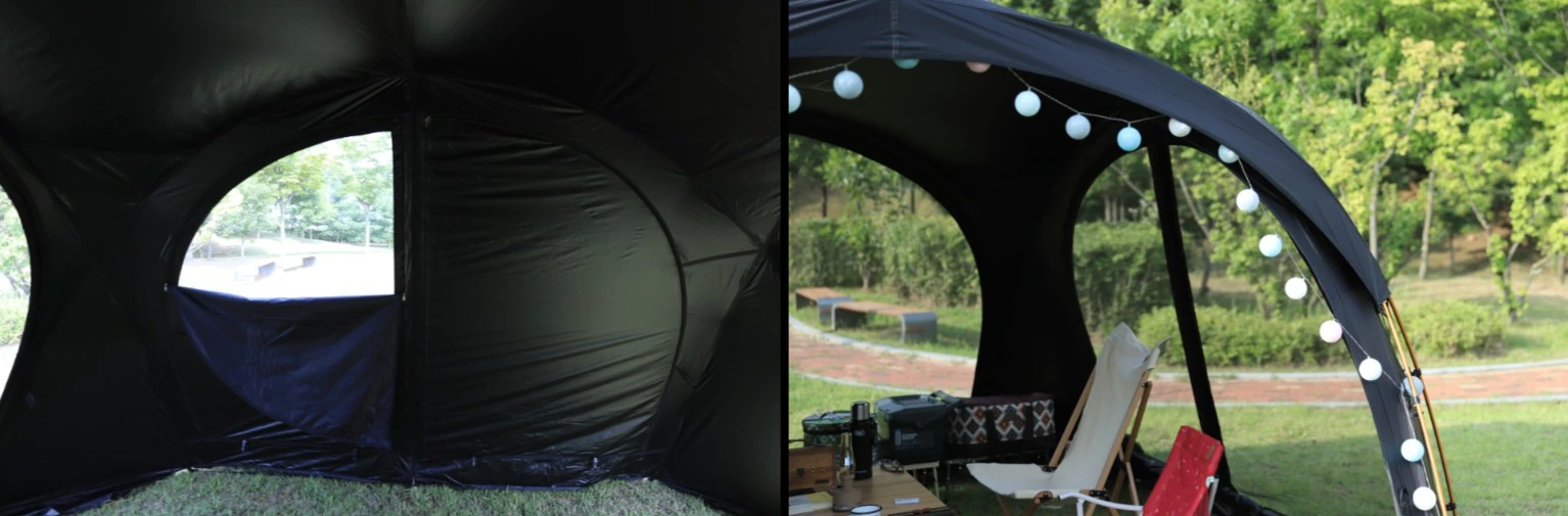 Cheap Goat Tents Outdoor Convenient Folding Octagonal Tent Thickened Awning Camp Outdoor Picnic Rainproof And Mosquito Proof Camping Equipment