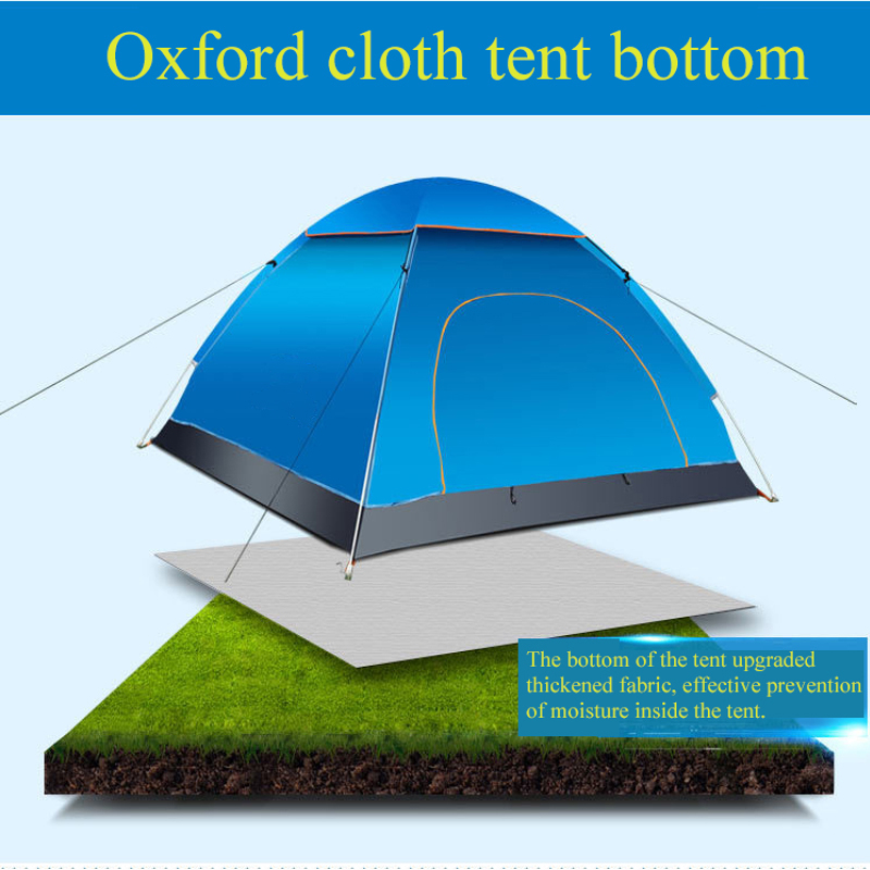 Cheap Goat Tents Outdoor Family Travel Camping Tent Automatic Open Beach Pop Up Tent 2