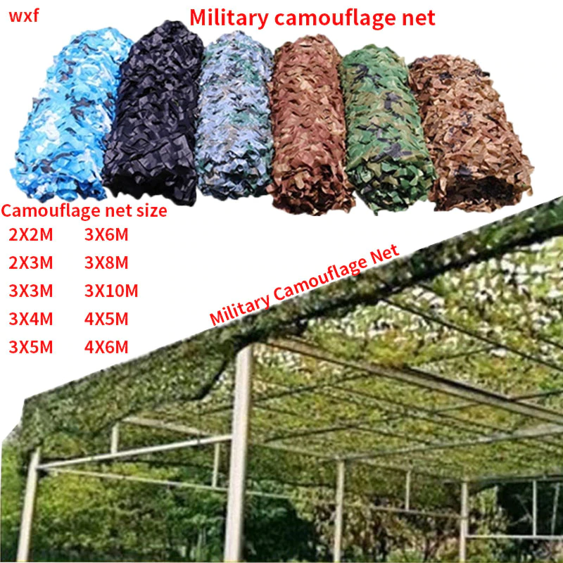 Cheap Goat Tents Outdoor High Quality Black Blue Green Desert Beige Army Camouflage Camouflage Car Tent Net Camping Hiking Hunting Awning Net