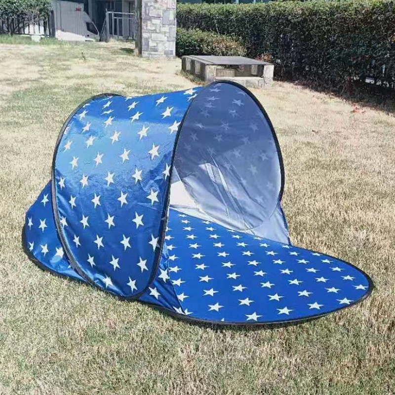 Cheap Goat Tents Outdoor Portable Tent Uv Beach Camping Tent Pop Up Open Beach Mat Folding Automatic For 1