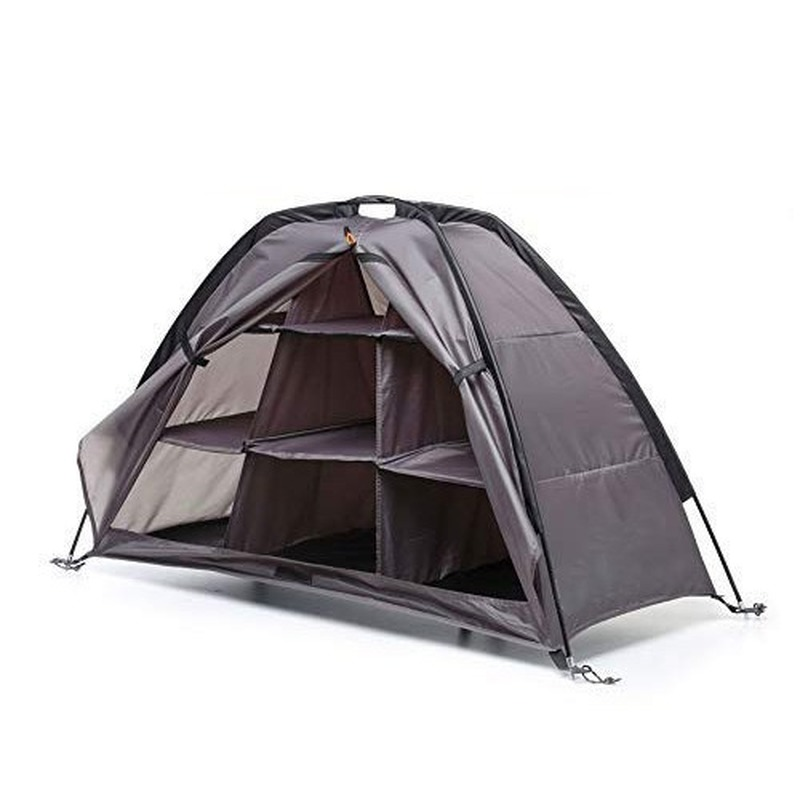 Cheap Goat Tents Outdoor Storage Tent Camping Shoe Cabinet Hanger Tent Foldable Three