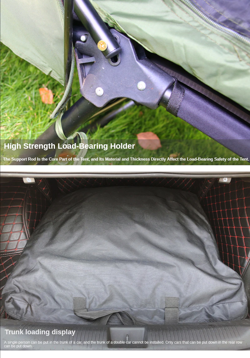Cheap Goat Tents Outdoor Thickened Oxford Cloth Warmth Off The Ground Tent Outdoor Double