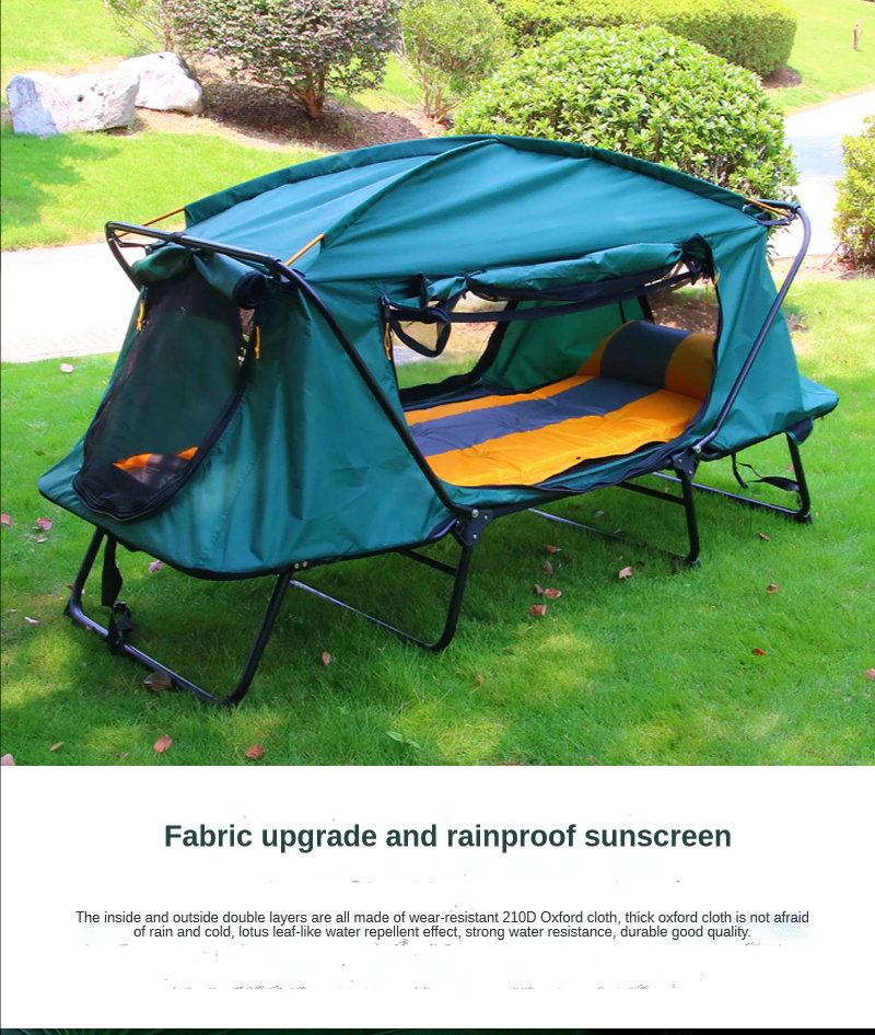 Cheap Goat Tents Outdoor Thickened Oxford Cloth Warmth Off The Ground Tent Outdoor Double