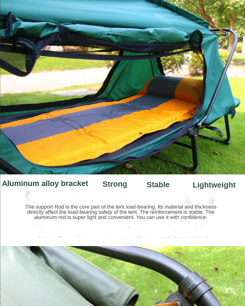 Cheap Goat Tents Outdoor Thickened Oxford Cloth Warmth Off The Ground Tent Outdoor Double
