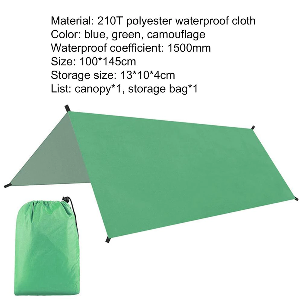 Cheap Goat Tents Outdoor Ultralight Tarp Camping Survival Sun Shelter Awning Super Light Moisture