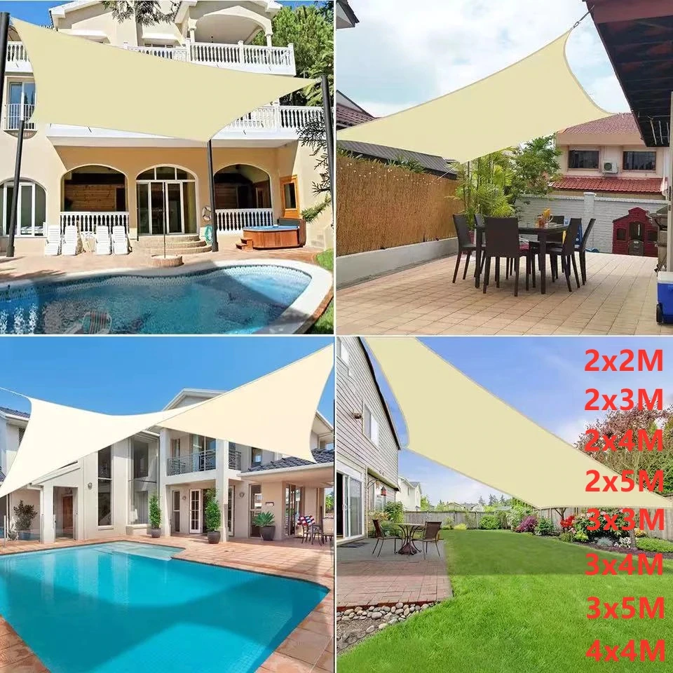Cheap Goat Tents Outdoor Waterproof Awning Shade Garden Beach Camping Patio Swimming Pool Tent Awning Shade Sail