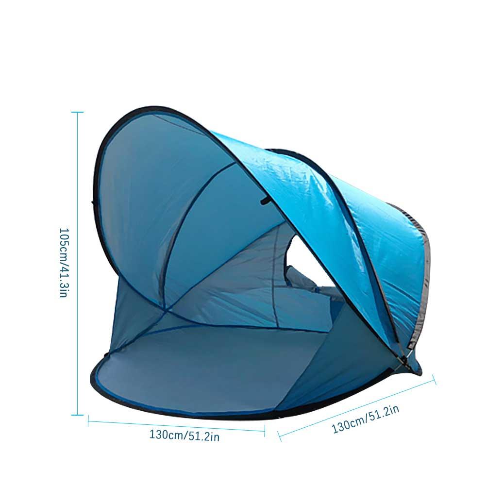 Cheap Goat Tents Oversize Beach Tent Sun Shelter Automatic Pop Up Tent Sunshade Windproof Rainproof Uv Protection Tent For Fishing Camping Hiking