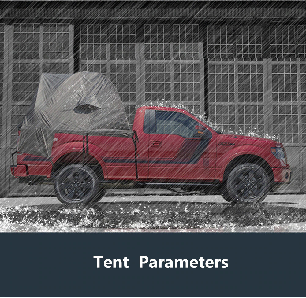 Cheap Goat Tents Pickup Truck Tailgate Bed Tent Outdoor Canopy Camper Pickup Roof Cover Tent For Camping