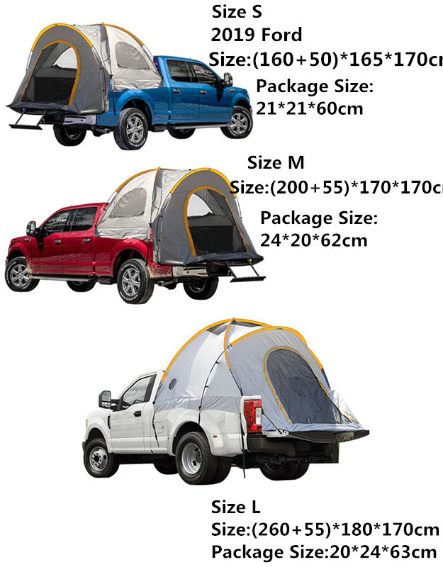 Cheap Goat Tents Pickup Truck Tailgate Bed Tent Outdoor Canopy Camper Pickup Roof Cover Tent For Camping
