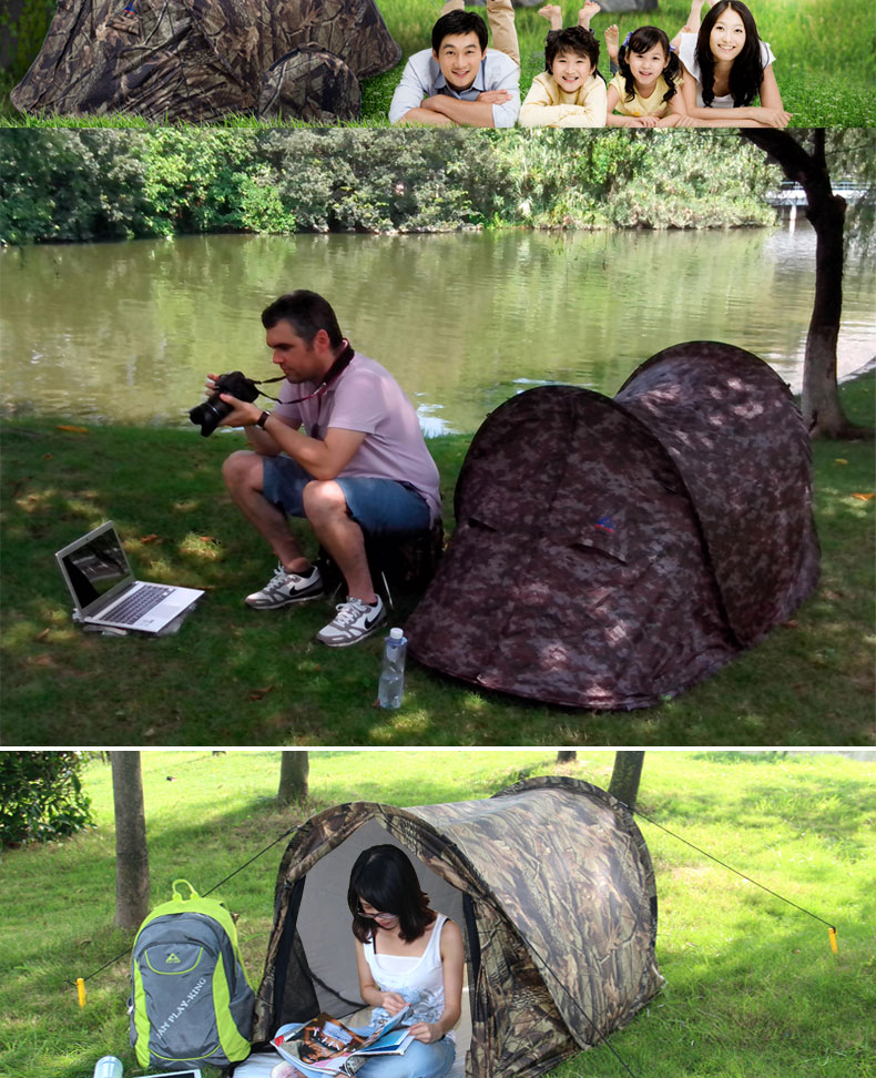 Cheap Goat Tents Playking Large Lightweight Waterproof Camping Tent Outdoor Portable Automatic Tent Fishing Pop Up Tent Ultralight 2 Person