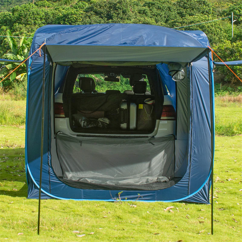 Cheap Goat Tents Pop Up Car Rear Tent Outdoor Camping Hiking Sunshade Tents Waterproof Windproof Self
