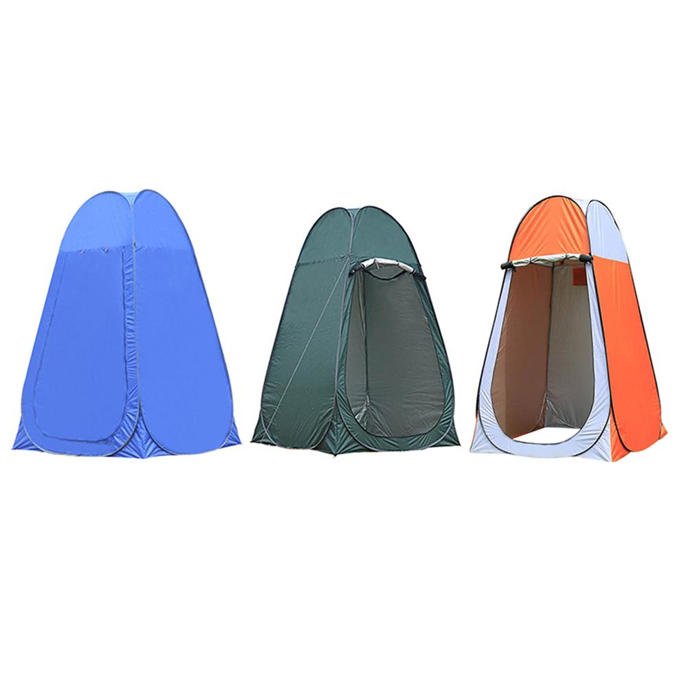 Cheap Goat Tents Pop Up Shower Tent Outdoor Camping Toilet Tent Chang Room Shower Tent With Carrying Bag Moving Bathroom Privacy Toilet Shelter