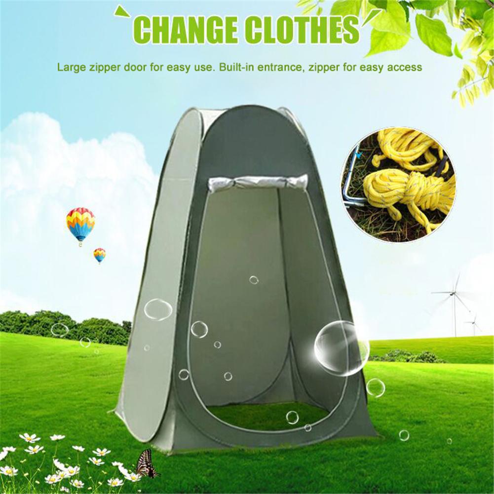 Cheap Goat Tents Pop Up Shower Tent Outdoor Camping Toilet Tent Chang Room Shower Tent With Carrying Bag Moving Bathroom Privacy Toilet Shelter