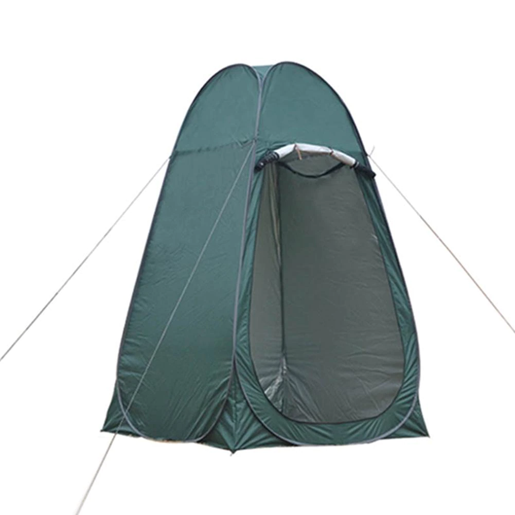 Cheap Goat Tents Pop Up Shower Tent Outdoor Camping Toilet Tent Chang Room Shower Tent With Carrying Bag Moving Bathroom Privacy Toilet Shelter