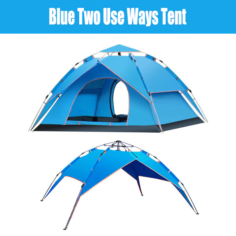 Cheap Goat Tents Portable Family Camping 2 Layers Tent Single Layer Use Suit For 3